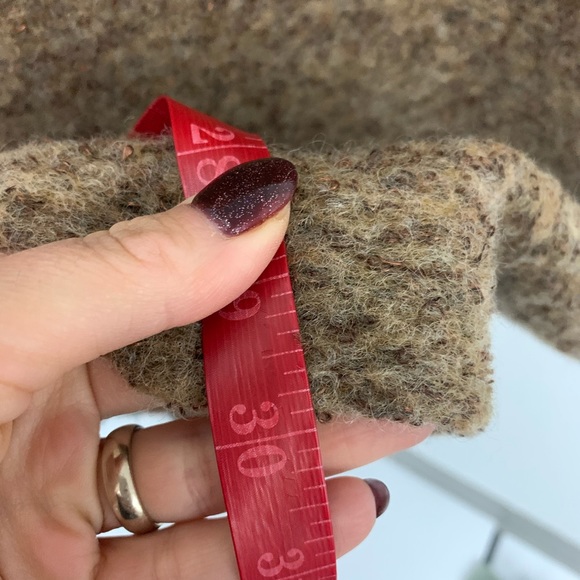 Women’s knitted mink Fur vest cover tassels Sz XL - Picture 14 of 14